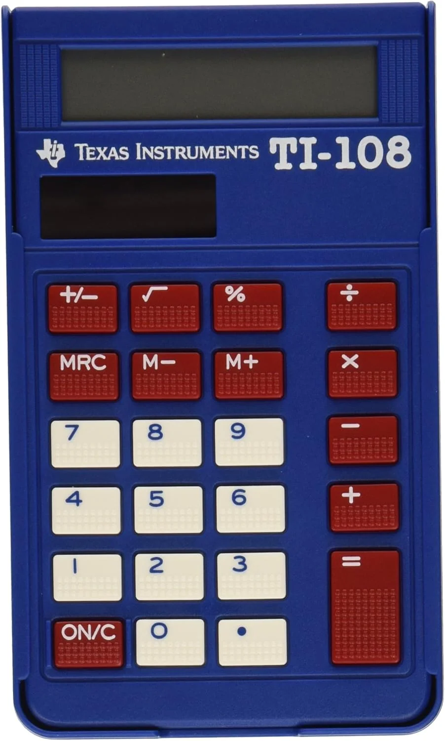 ماشین حساب خورشیدی تگزاس اینسترومنتس TI-108 / کیت آموزشی (مجموعه 10 عددی) ماشین حساب خورشیدی تگزاس اینسترومنتس TI-108 / کیت آموزشی (مجموعه 10 عددی)