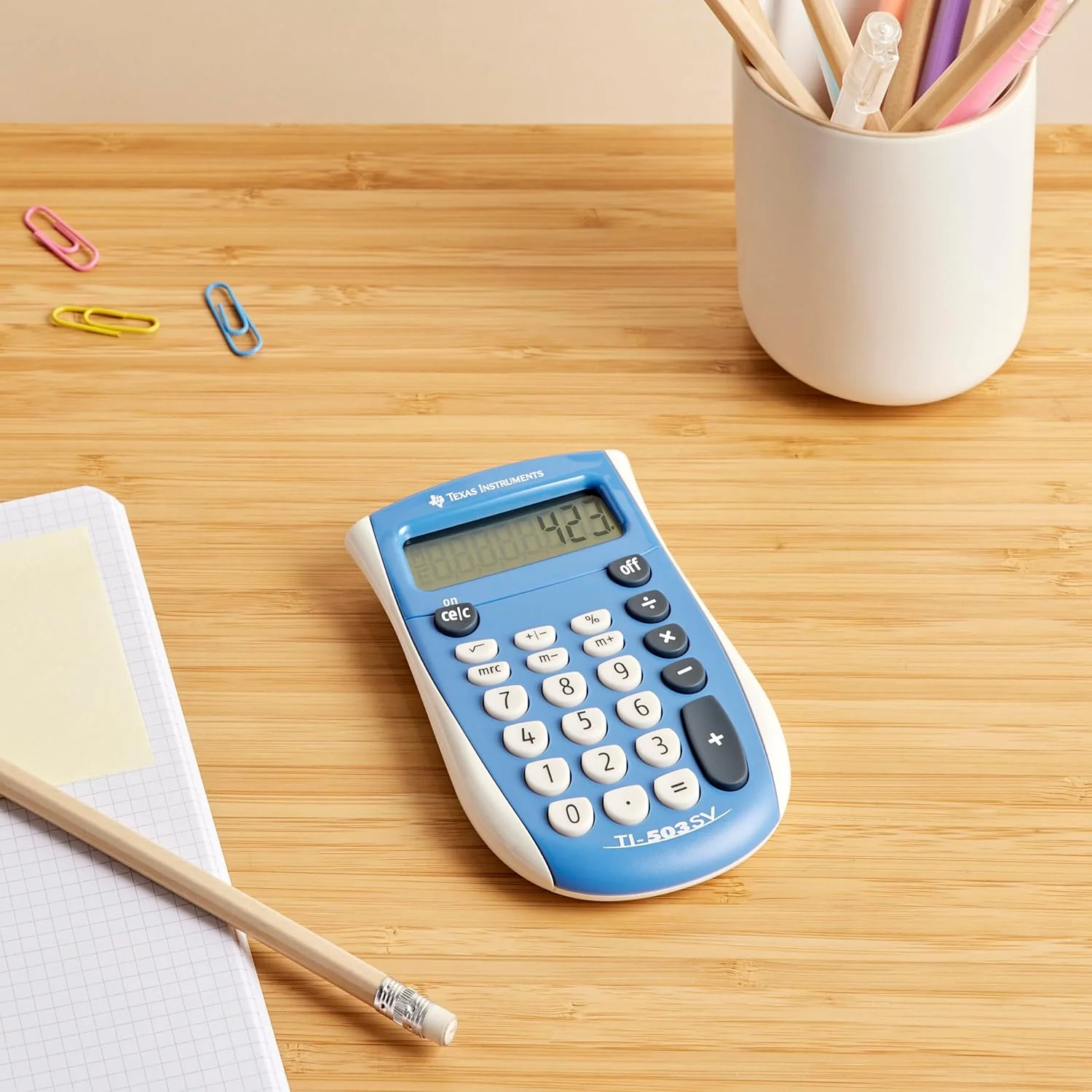 TEXTI503SV - ماشین حساب جیبی TI-503SV تگزاس اینسترومنتس TEXTI503SV - ماشین حساب جیبی TI-503SV تگزاس اینسترومنتس