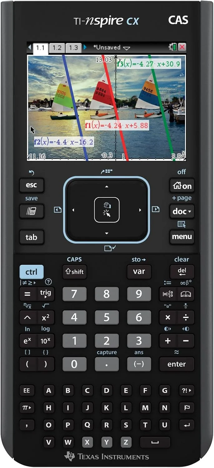 ماشین حساب گرافیکی تگزاس اینسترومنتس Nspire CX CAS