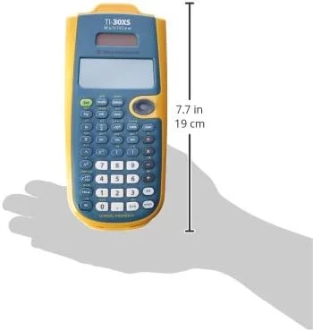 مجموعه کیت آموزشی ماشین حساب تگزاس اینسترومنتس TI-30XS MultiView، زرد مجموعه کیت آموزشی ماشین حساب تگزاس اینسترومنتس TI-30XS MultiView، زرد