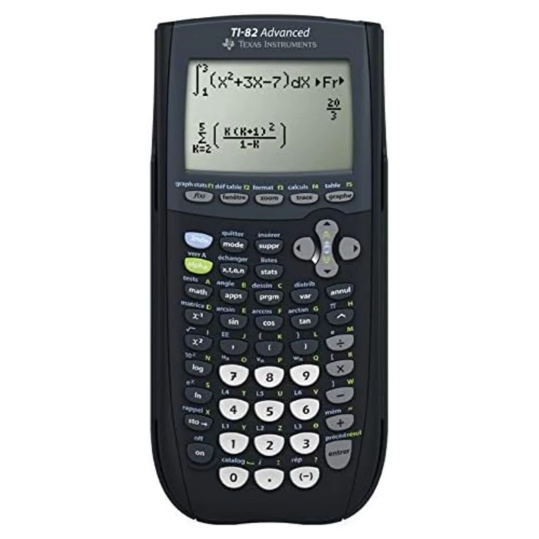 ماشین حساب TEXAS INSTRUMENTS TI-82 ADVANCED - مشکی
