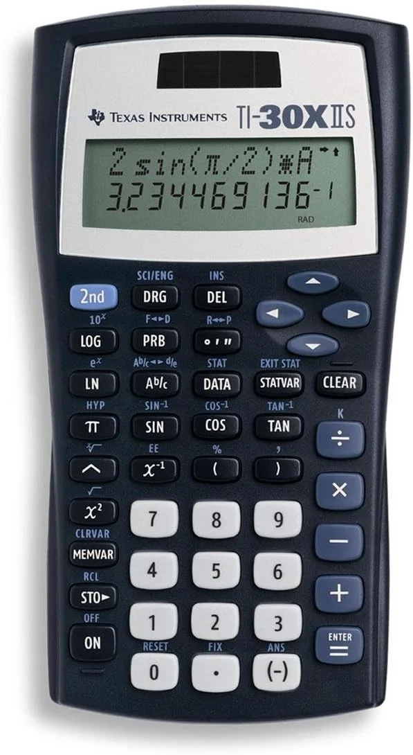 کیت معلم ماشین حساب علمی تگزاس اینسترومنتس TI-30X IIS - بسته 10 عددی