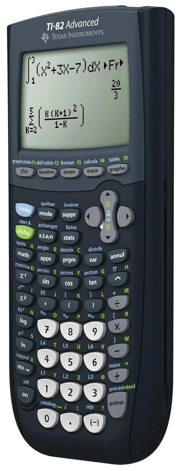 ماشین حساب TEXAS INSTRUMENTS TI-82 ADVANCED - مشکی ماشین حساب TEXAS INSTRUMENTS TI-82 ADVANCED - مشکی