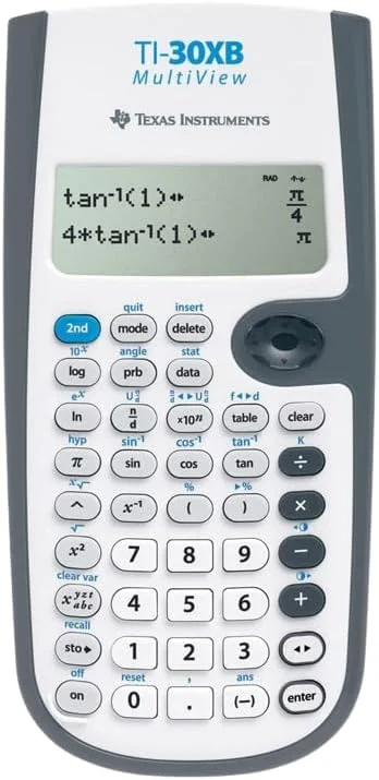 ماشین حساب مشکی TEXAS INSTRUMENTS Calcuso MultiView TI-30XB