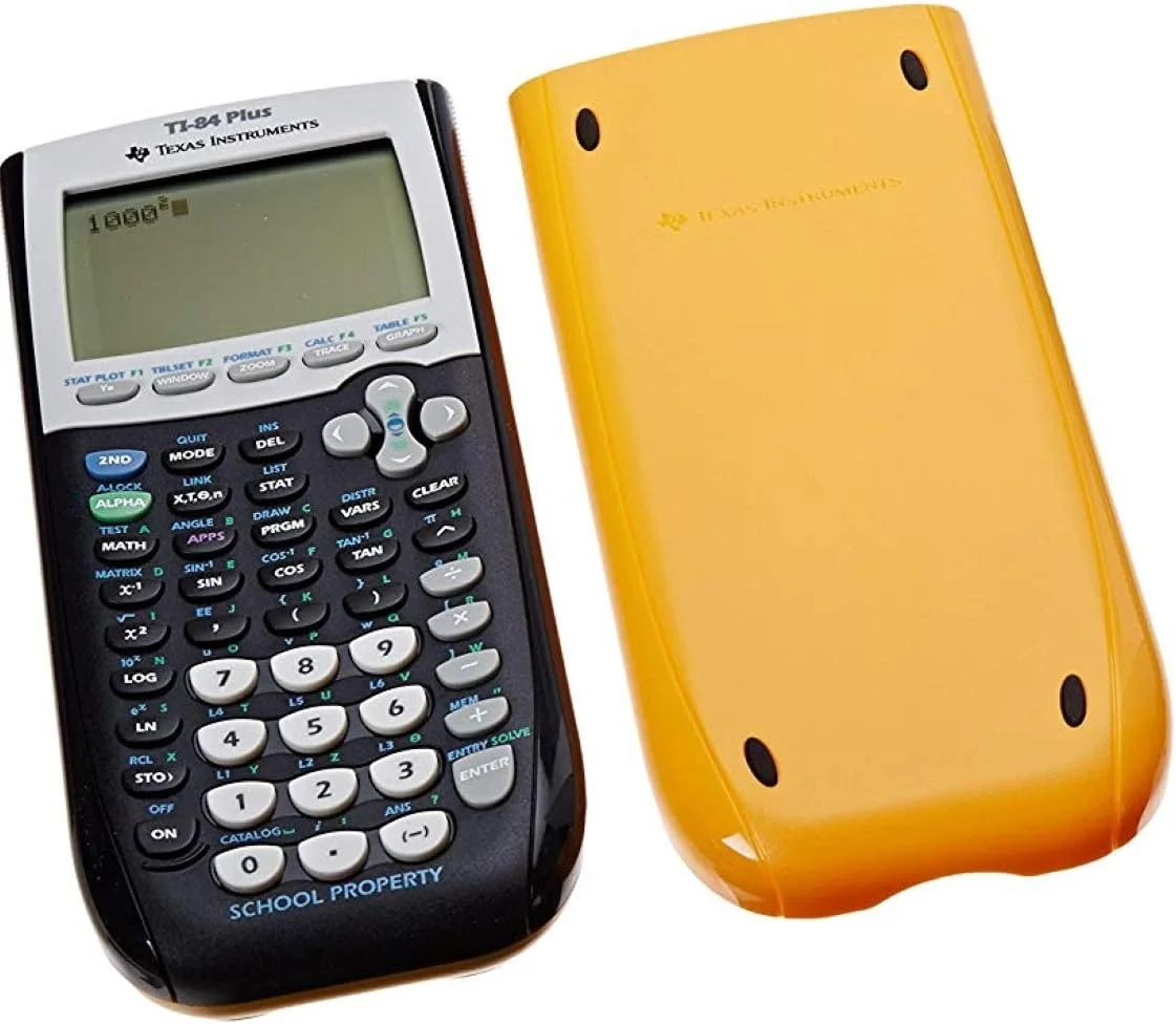 ماشین حساب گرافیکی جدید TI-84 Plus تگزاس اینسترومنتس TI84 +