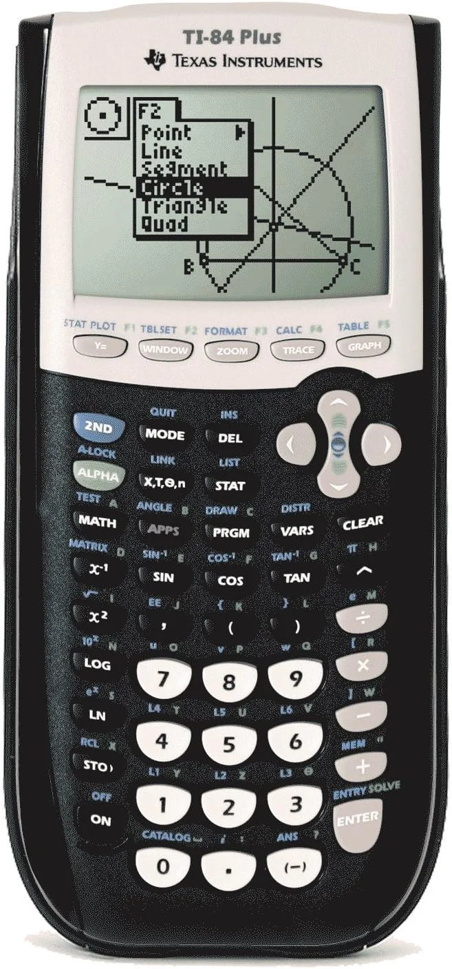 ماشین حساب گرافیکی تگزاس اینسترومنتس مدل Ti 84 Plus ابعاد محصول 7.8 x 6.1 x 1.3 اینچ خاکستری ماشین حساب گرافیکی تگزاس اینسترومنتس مدل Ti 84 Plus ابعاد محصول 7.8 x 6.1 x 1.3 اینچ خاکستری