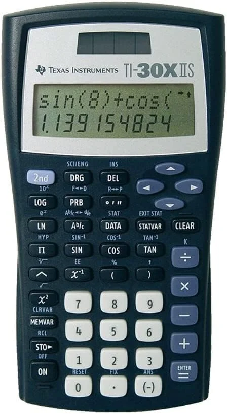 ماشین حساب علمی TEXAS INSTRUMENTS TI 30 XIIS به همراه کیف محافظ مشکی WYNGS ماشین حساب علمی TEXAS INSTRUMENTS TI 30 XIIS به همراه کیف محافظ مشکی WYNGS