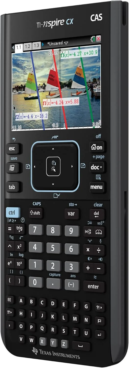 ماشین حساب گرافیکی تگزاس اینسترومنتس Nspire CX CAS (به روز شده) ماشین حساب گرافیکی تگزاس اینسترومنتس Nspire CX CAS (به روز شده)