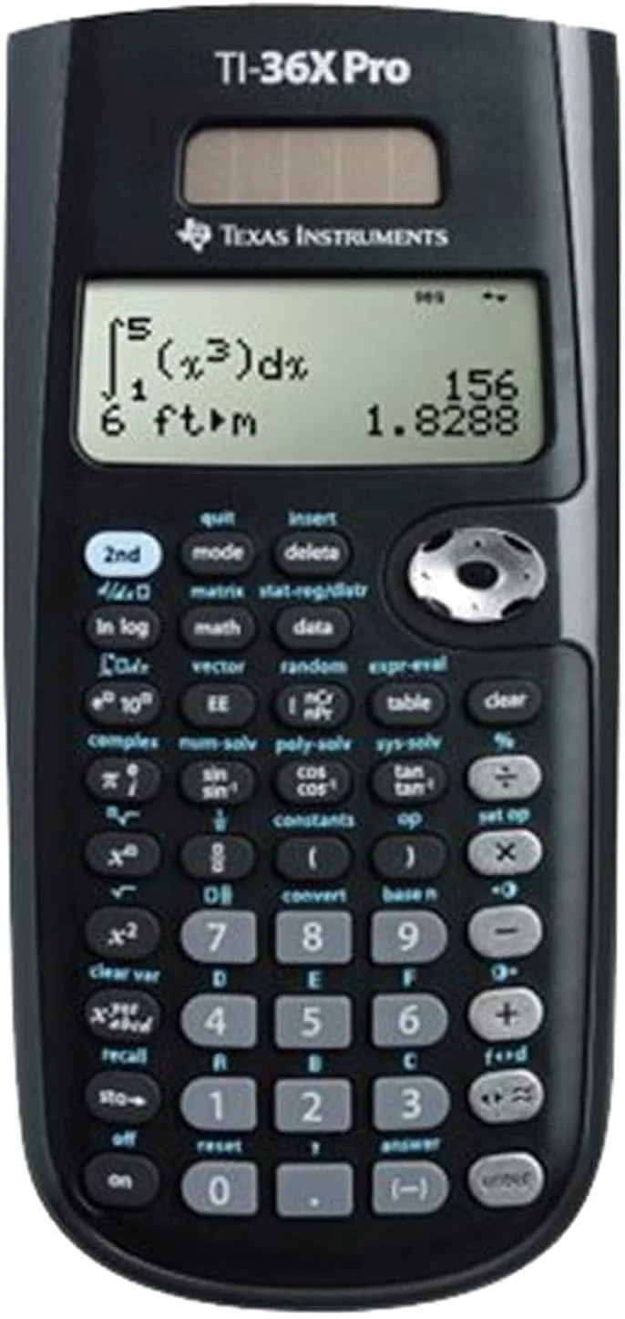 ماشین حساب علمی تگزاس اینسترومنتس مدل TI-36X Pro