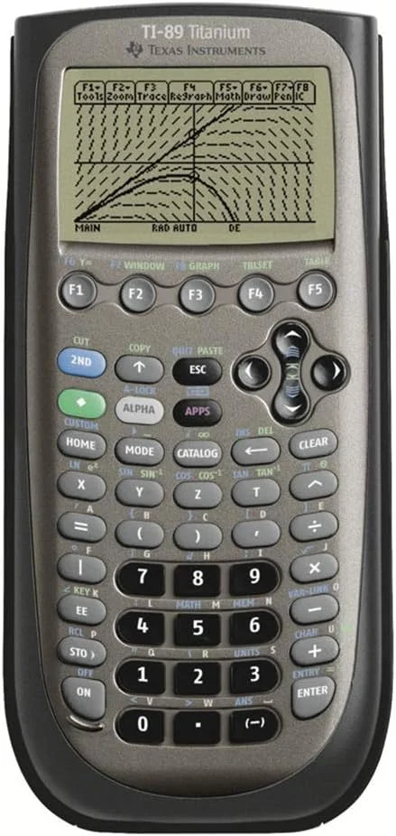 ماشین حساب مهندسی تگزاس اینسترومنتس TI-89 TITANIUM - مشکی