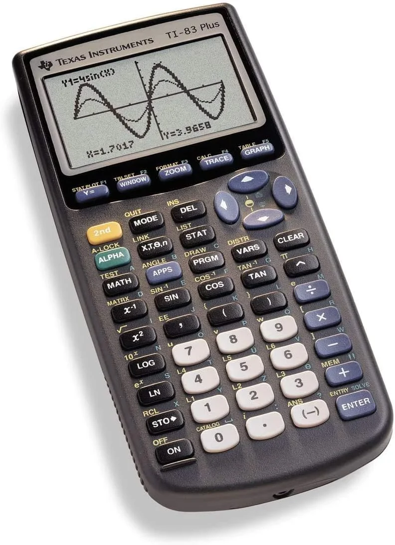 ماشین حساب گرافیکی TEXAS INSTRUMENTS مدل Ti-83 Plus ماشین حساب گرافیکی TEXAS INSTRUMENTS مدل Ti-83 Plus