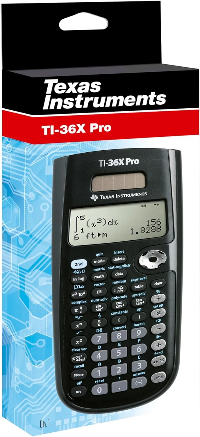ماشین حساب علمی تگزاس اینسترومنتس مدل TI-36X Pro
