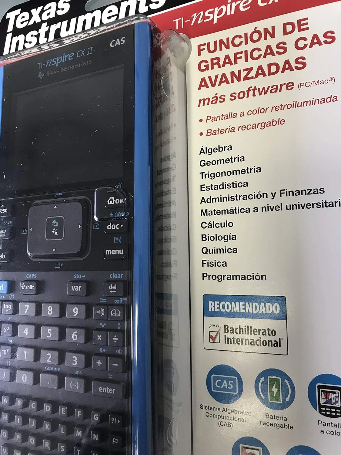 ماشین حساب تگزاس اینسترومنتس nSpire CX II CAS