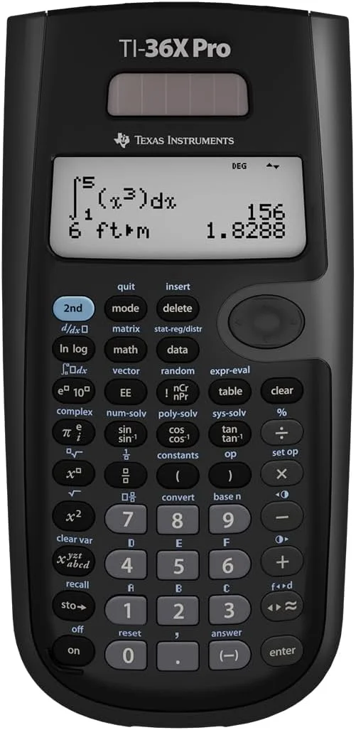ماشین حساب مهندسی/علمی تگزاس اینسترومنتس مدل TI-36X Pro