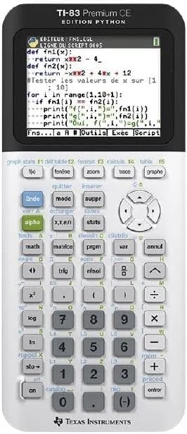 بسته اقتصادی Calcuso تگزاس اینسترومنتس: ماشین حساب گرافیکی TI 83 Premium CE Python Edition + کیف محافظ WYNGS مشکی + گارانتی تمدید شده از Calcuso بسته اقتصادی Calcuso تگزاس اینسترومنتس: ماشین حساب گرافیکی TI 83 Premium CE Python Edition + کیف محافظ WYNGS مشکی + گارانتی تمدید شده از Calcuso