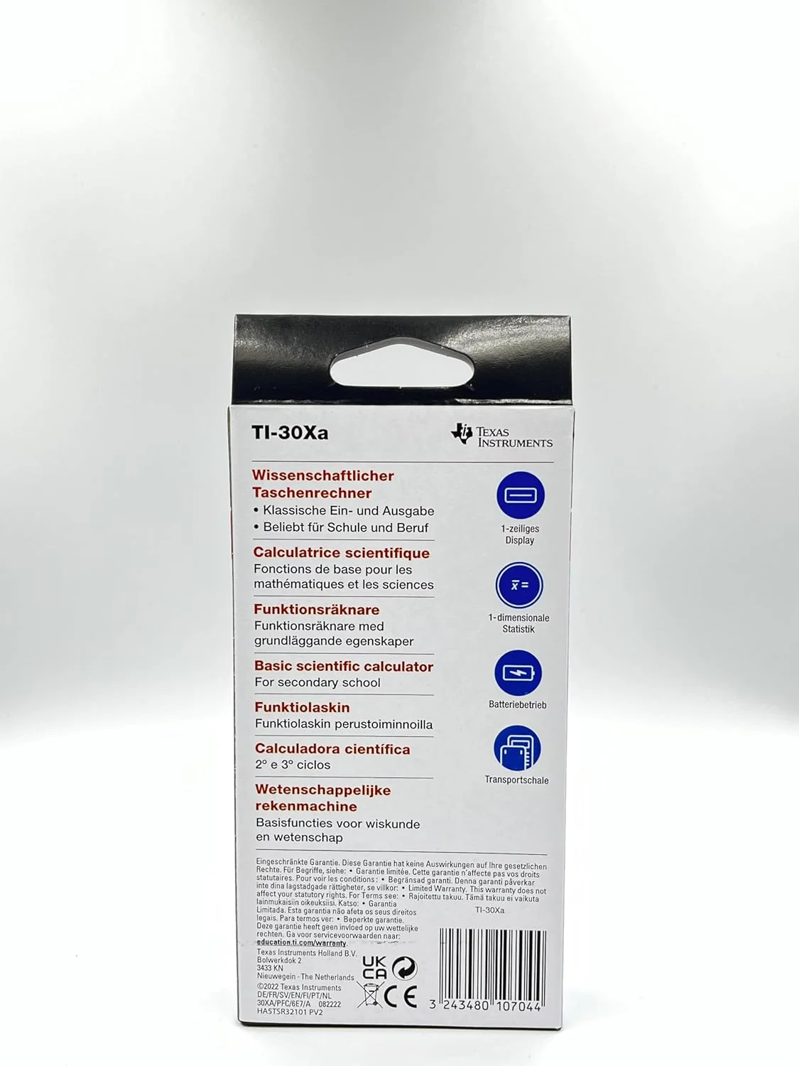 ماشین حساب علمی تگزاس اینسترومنتس TI30Xa ماشین حساب علمی تگزاس اینسترومنتس TI30Xa