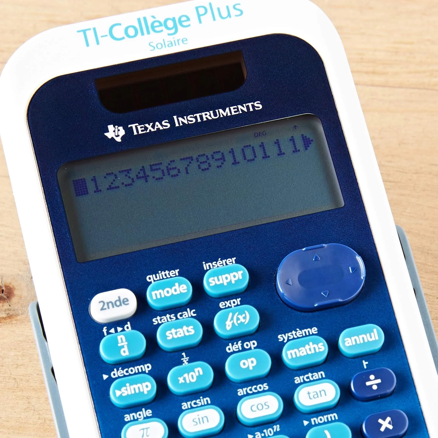 ماشین حساب TEXAS INSTRUMENTS TI-COLLEGE PLUS SOLAIRE - آبی ماشین حساب TEXAS INSTRUMENTS TI-COLLEGE PLUS SOLAIRE - آبی