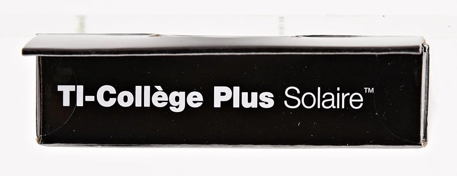 ماشین حساب TEXAS INSTRUMENTS TI-COLLEGE PLUS SOLAIRE - آبی ماشین حساب TEXAS INSTRUMENTS TI-COLLEGE PLUS SOLAIRE - آبی