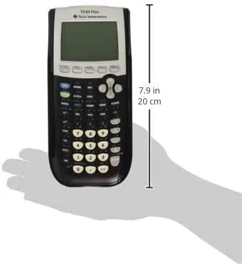 ماشین حساب گرافیکی TEXAS INSTRUMENTS Ti-84 plus - مشکی