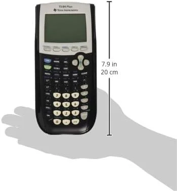 ماشین حساب گرافیکی تگزاس اینسترومنتس TI-84 Plus، مشکی 320 x 240 پیکسل (2.8 اینچ مورب)