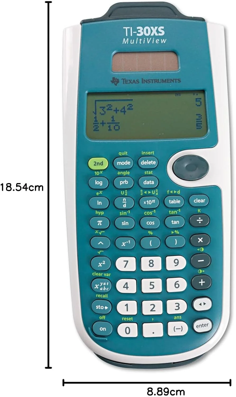 ماشین حساب علمی تگزاس اینسترومنتس TI-30XS MultiView ماشین حساب علمی تگزاس اینسترومنتس TI-30XS MultiView