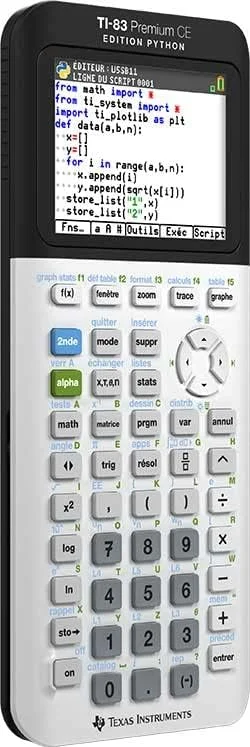 ماشین حساب گرافیکی TI-83 Premium CE سازگار با TEXAS INSTRUMENTS ماشین حساب گرافیکی TI-83 Premium CE سازگار با TEXAS INSTRUMENTS