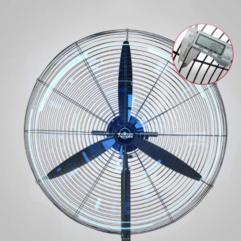 فن دیواری صنعتی بزرگ Hurricane / فن بوق گاوی پرقدرت / دستگاه خنک کننده هوای کارخانه کارگاهی / با عملکرد نوسانی (20 اینچ / 25 اینچ / 28 اینچ)