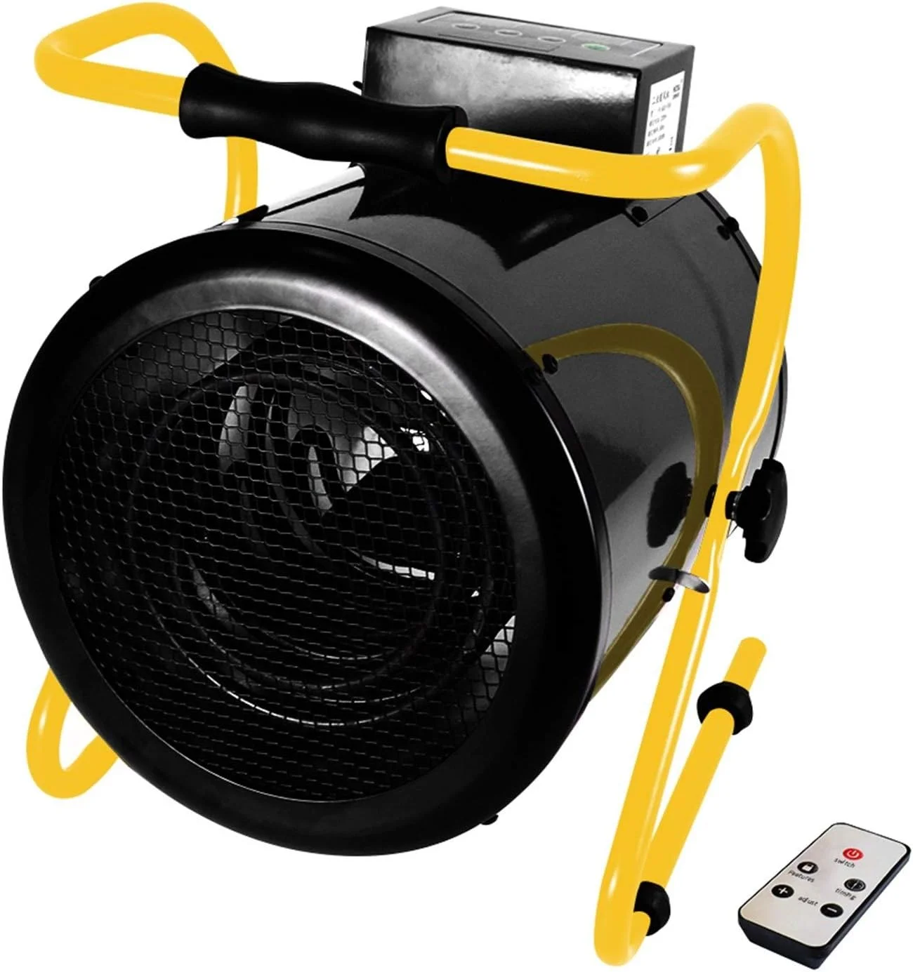 بخاری حیوانات خانگی HGFUUYT 5000W، بخاری صنعتی 5 کیلووات، بخاری برقی کم مصرف خانگی با توان بالا، کارگاه گرمایشی سریع فن پرورش سوله، ابزار گرمایشی برای حیوانات خانگی