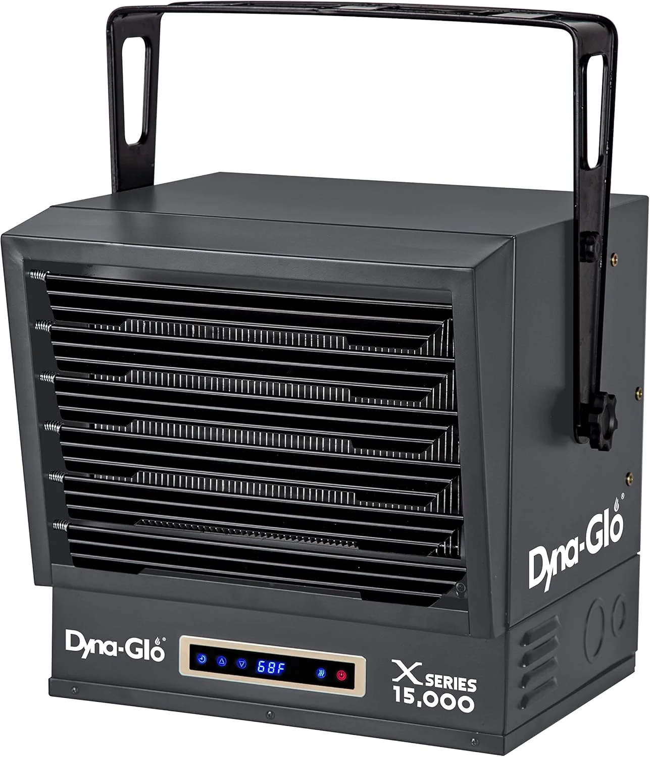 بخاری برقی گاراژی دوگانه سوز 15000 واتی Dyna-Glo، مشکی