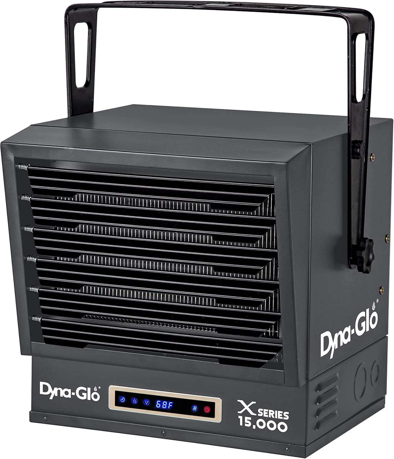 بخاری برقی گاراژی دوگانه سوز 15000 واتی Dyna-Glo، مشکی