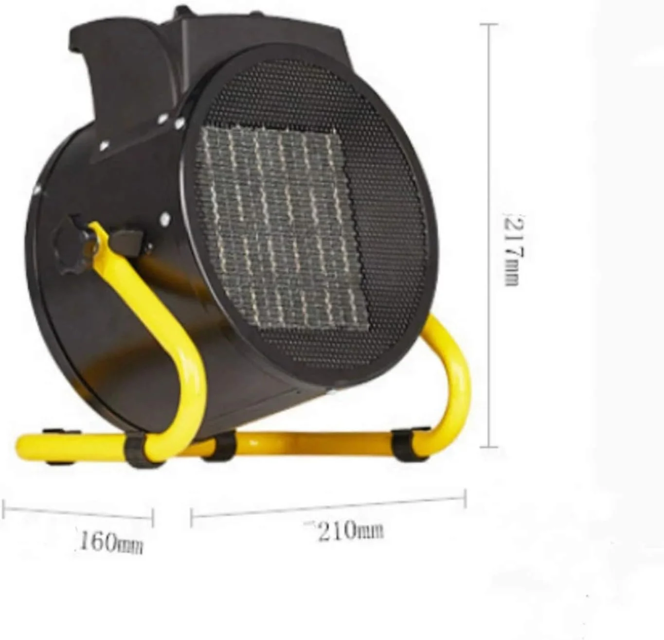 هیتر صنعتی قابل حمل STUFY 220v، فن گرمایشی پرقدرت مینی خشک کن، بخاری خانگی صرفه جویی در انرژی، گرمایش برقی حمام اداری