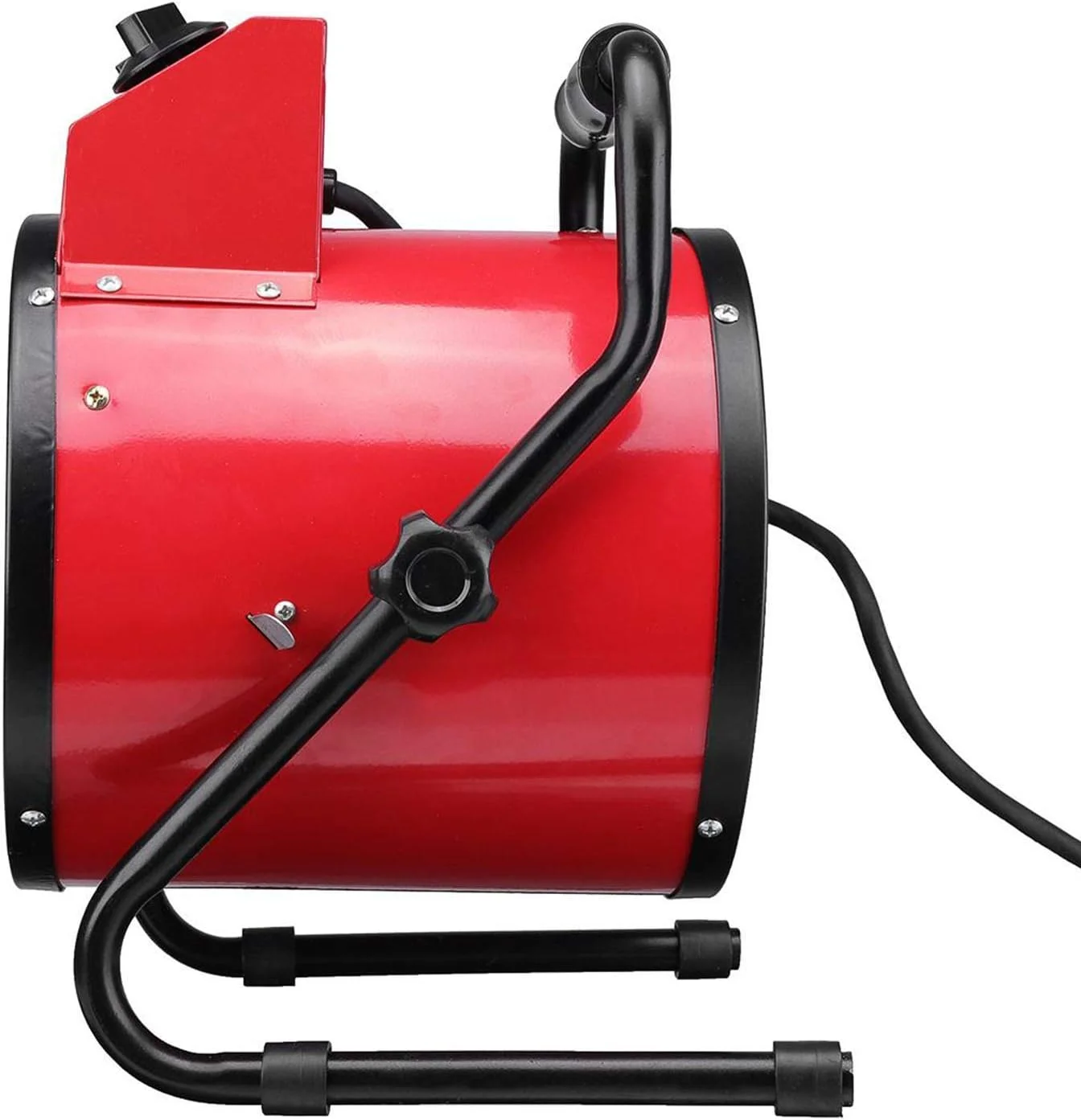 فن بخاری برقی صنعتی NDYJFLB 3000W، 220 ولت، بخاری گرمایشی تجاری قابل تنظیم، دمنده هوا برای کارگاه، گاراژ و فضاهای گرمایشی