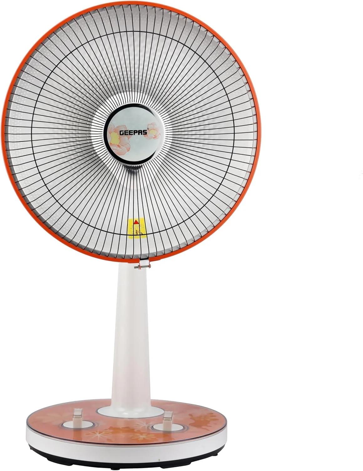 بخاری هالوژنی پایه دار Geepas| بخاری با عملکرد بالا GRH9547، تایمر 1 ساعته | عملکرد خم شدن/بلند کردن سر، بدنه با قابلیت تنظیم ارتفاع و کلید ایمنی واژگونی | ایده آل برای استفاده در خانه و محل کار