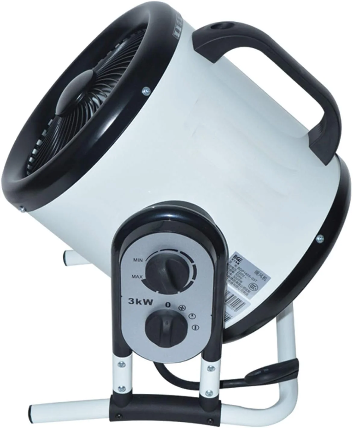 هیتر گرمایشی برقی تجاری WWART 3000W، بخاری برقی پرقدرت، فن های هوای گرم صنعتی خانگی