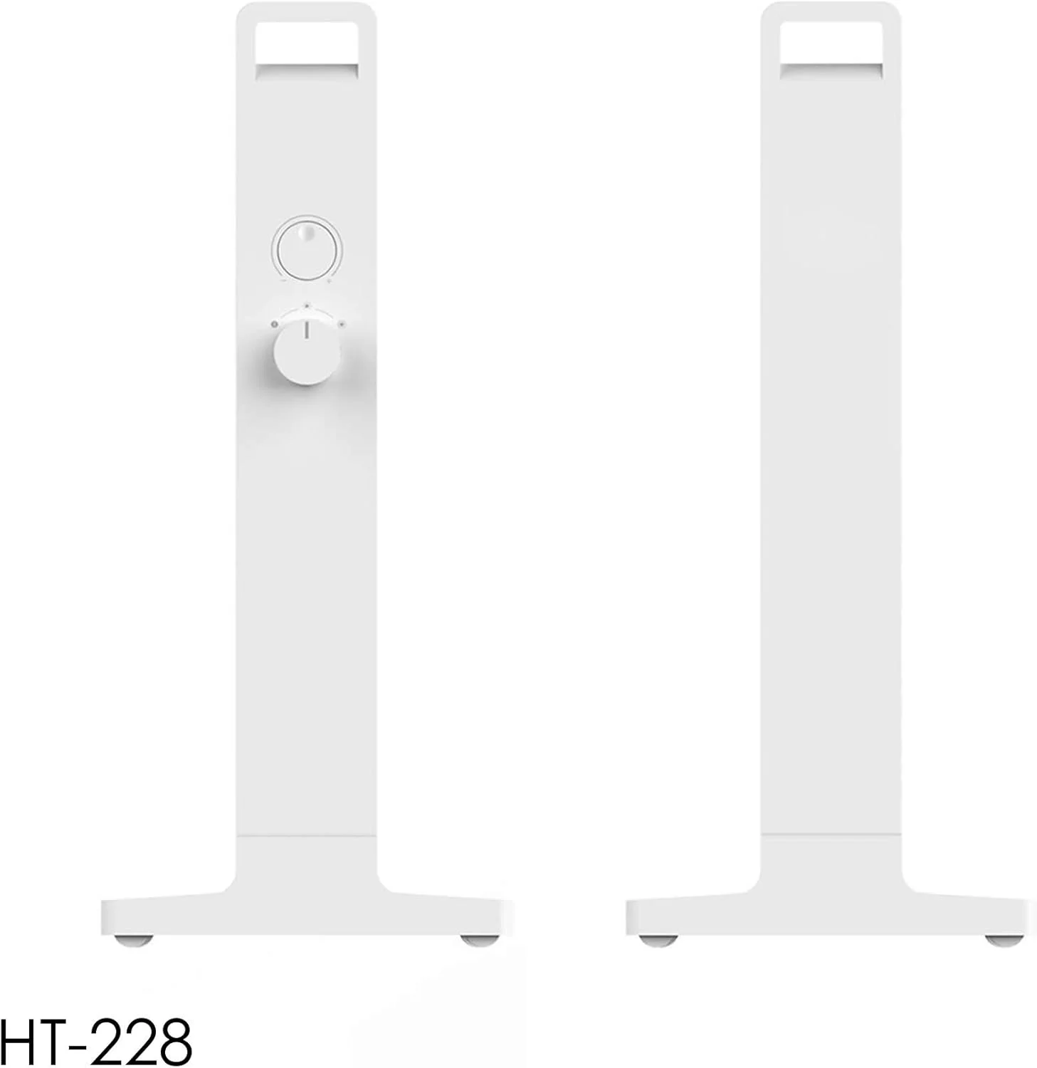 بخاری میکا پنلی Crownline، سفید، 4.6 کیلوگرم، HT-228 "حداقل 1 سال گارانتی سازنده"