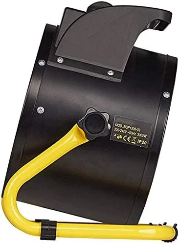 بخاری برقی BD.Y صنعتی بخاری فضای بزرگ کارخانه دمنده هوای گرم با قدرت بالا، 2000 وات 1200 وات / 600 وات (اندازه: 3000 وات) بخاری برقی BD.Y صنعتی بخاری فضای بزرگ کارخانه دمنده هوای گرم با قدرت بالا، 2000 وات 1200 وات / 600 وات (اندازه: 3000 وات)