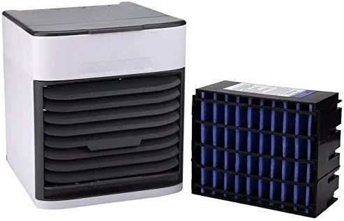 جدیدترین فن خنک کننده هوای شخصی Blueland، کولر قابل حمل، مرطوب کننده، تصفیه کننده 3 در 1 تبخیری با سرعت، مینی فن خنک کننده USB AC رومیزی برای اتاق خواب، مسافرت، دفتر جدیدترین فن خنک کننده هوای شخصی Blueland، کولر قابل حمل، مرطوب کننده، تصفیه کننده 3 در 1 تبخیری با سرعت، مینی فن خنک کننده USB AC رومیزی برای اتاق خواب، مسافرت، دفتر