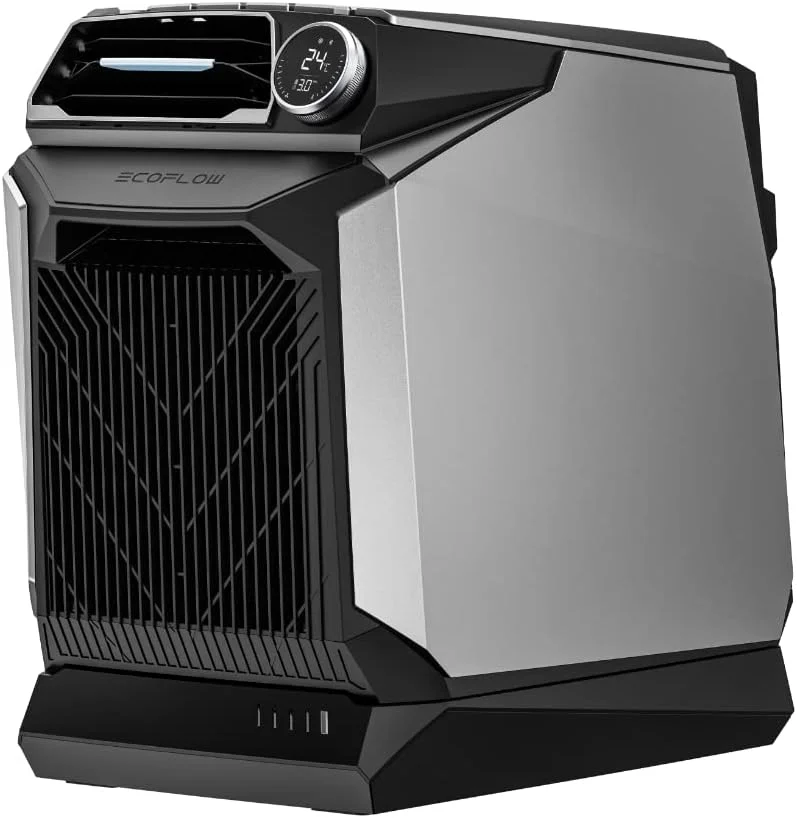 کولر گازی قابل حمل EF ECOFLOW Wave، سرمایش سریع 4000BTU، با باتری اضافی 1008Wh و زمان کارکرد قابل تنظیم، کنترل با برنامه، جفت شدن با پاور استیشن های قابل حمل…