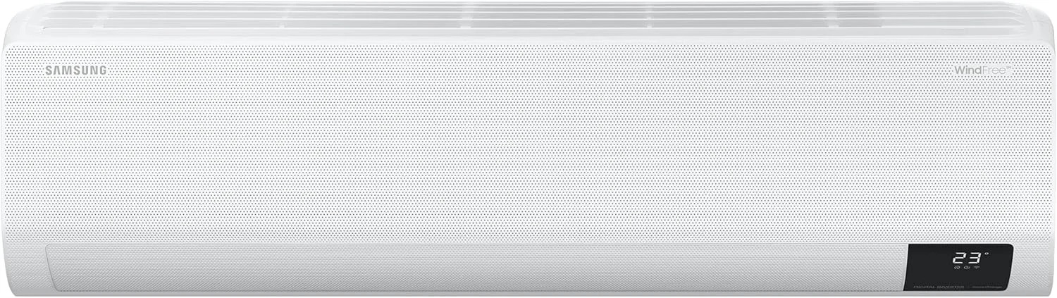 کولر گازی دیواری سامسونگ WindFree™، (2 تن) با اینورتر دیجیتال و سرمایش خودکار هوش مصنوعی - AR24TVFCKWK/GU