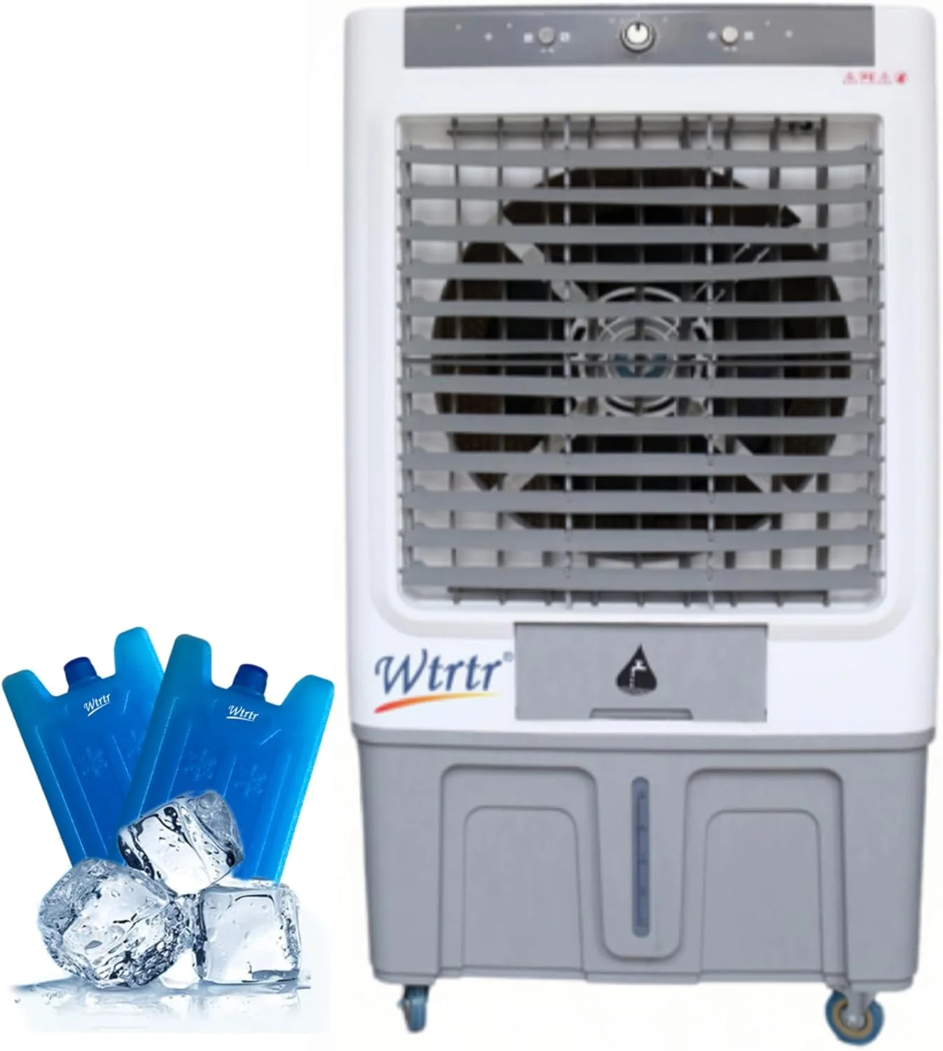 کولر آبی بزرگ Wtrtr 120 لیتری، کولر تبخیری 550 وات، تهویه مطبوع