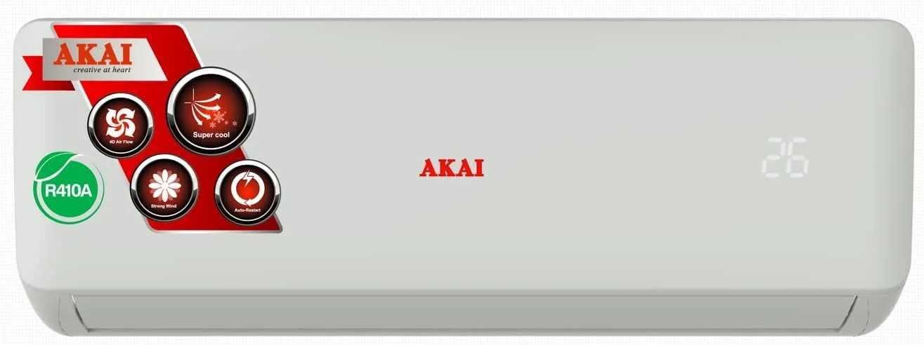 کولر گازی اسپلیت 18000 BTU آکای با کمپرسور روتاری T3