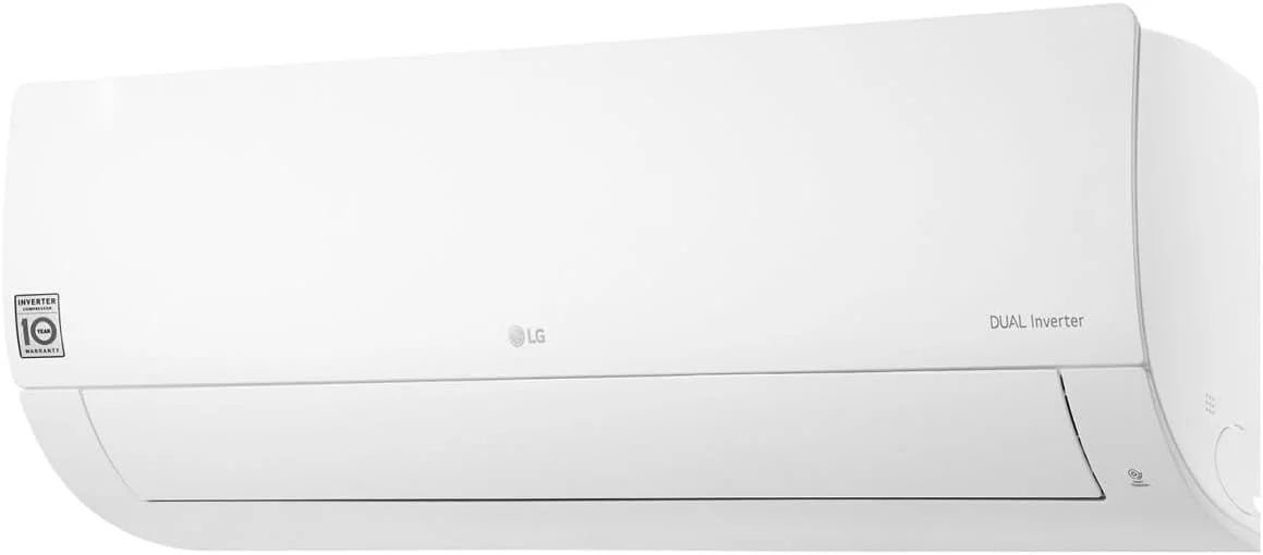 کولر گازی اسپلیت اینورتر دوال کول ال جی 18000 BTU با ظرفیت 1.5 تن و Wi-Fi، سفید