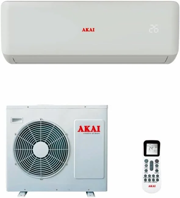 کولر گازی اسپلیت 18000 BTU آکای با کمپرسور روتاری T3