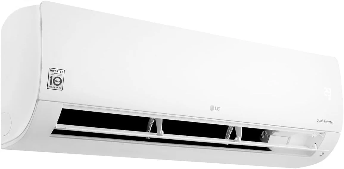 کولر گازی اسپلیت اینورتر دوال کول ال جی 18000 BTU با ظرفیت 1.5 تن و Wi-Fi، سفید