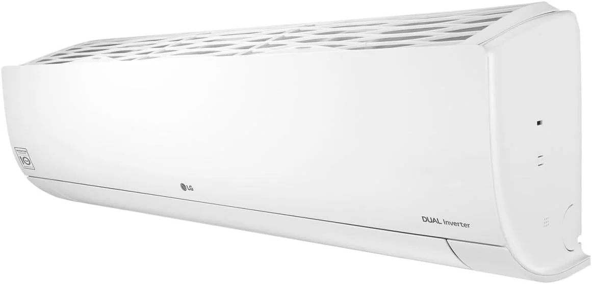 کولر گازی اسپلیت اینورتر ال جی Dualcool با ظرفیت 36000 BTU و 3 تن، دارای Wi-Fi، سفید