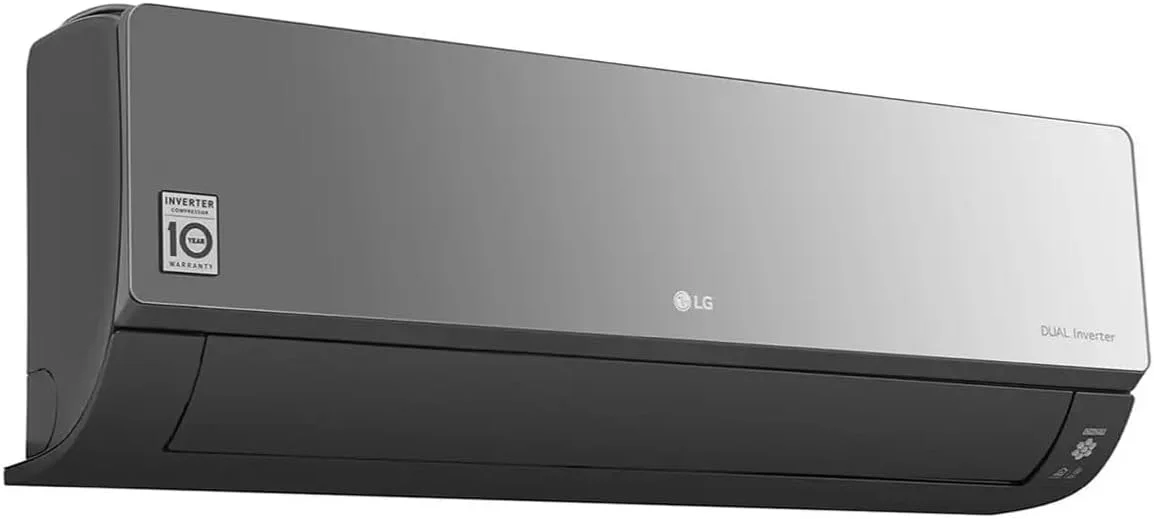 کولر گازی اینورتر ال جی آرت کول 18000 BTU با ظرفیت 1.5 تن، دارای Wi-Fi و طراحی آینه ای مشکی کولر گازی اینورتر ال جی آرت کول 18000 BTU با ظرفیت 1.5 تن، دارای Wi-Fi و طراحی آینه ای مشکی