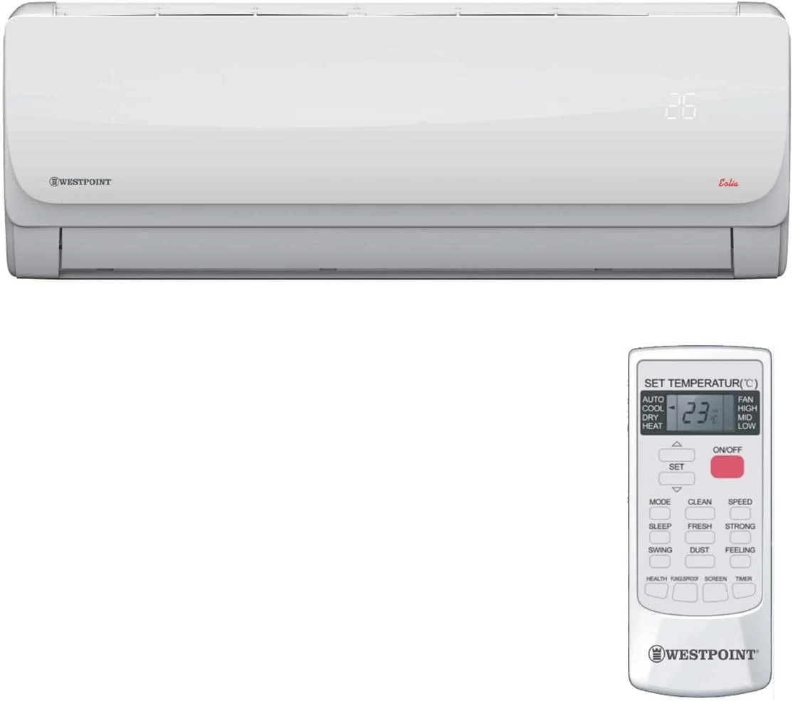 کولر گازی اسپلیت 18000BTU وست پوینت با کمپرسور روتاری T3