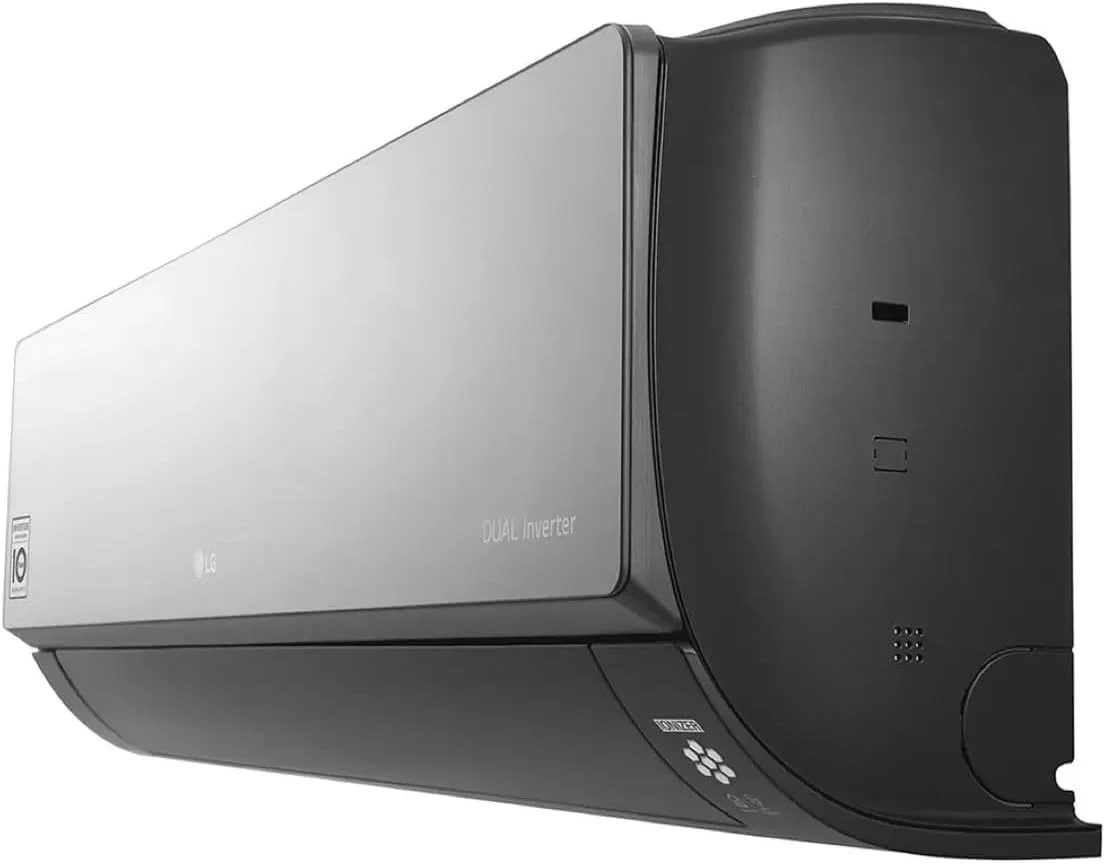 کولر گازی اینورتر ال جی آرت کول 18000 BTU با ظرفیت 1.5 تن، دارای Wi-Fi و طراحی آینه ای مشکی کولر گازی اینورتر ال جی آرت کول 18000 BTU با ظرفیت 1.5 تن، دارای Wi-Fi و طراحی آینه ای مشکی