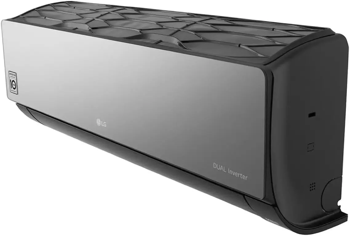 کولر گازی اینورتر ال جی آرت کول 18000 BTU با ظرفیت 1.5 تن، دارای Wi-Fi و طراحی آینه ای مشکی کولر گازی اینورتر ال جی آرت کول 18000 BTU با ظرفیت 1.5 تن، دارای Wi-Fi و طراحی آینه ای مشکی