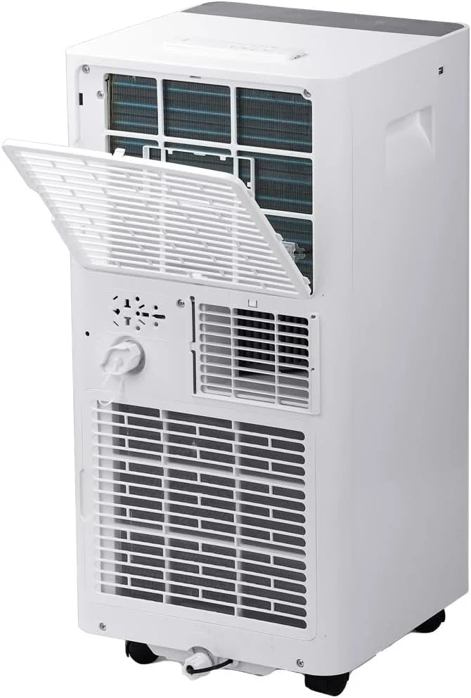کولر گازی پرتابل وست پوینت 1 تن 12000 BTU - کولر گازی با خنک کننده سریع، رطوبت گیری، ریموت کنترل، تایمر 12 ساعته، پنل نمایشگر دیجیتال، کمپرسور روتاری با راندمان انرژی بالا، مدل WPT-1224LRC سفید